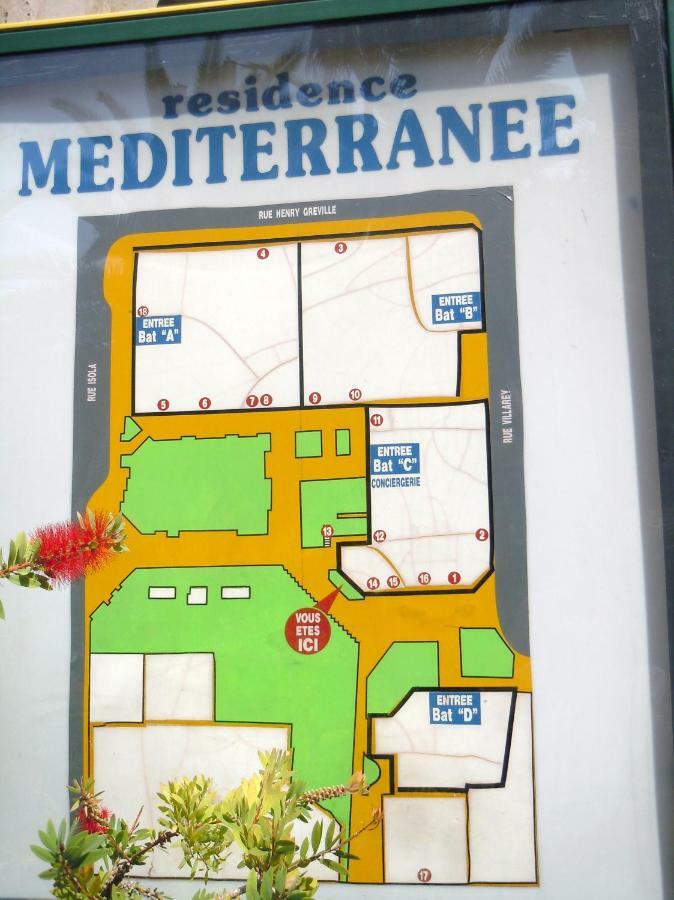 Residence Le Mediterranee Menton Kültér fotó